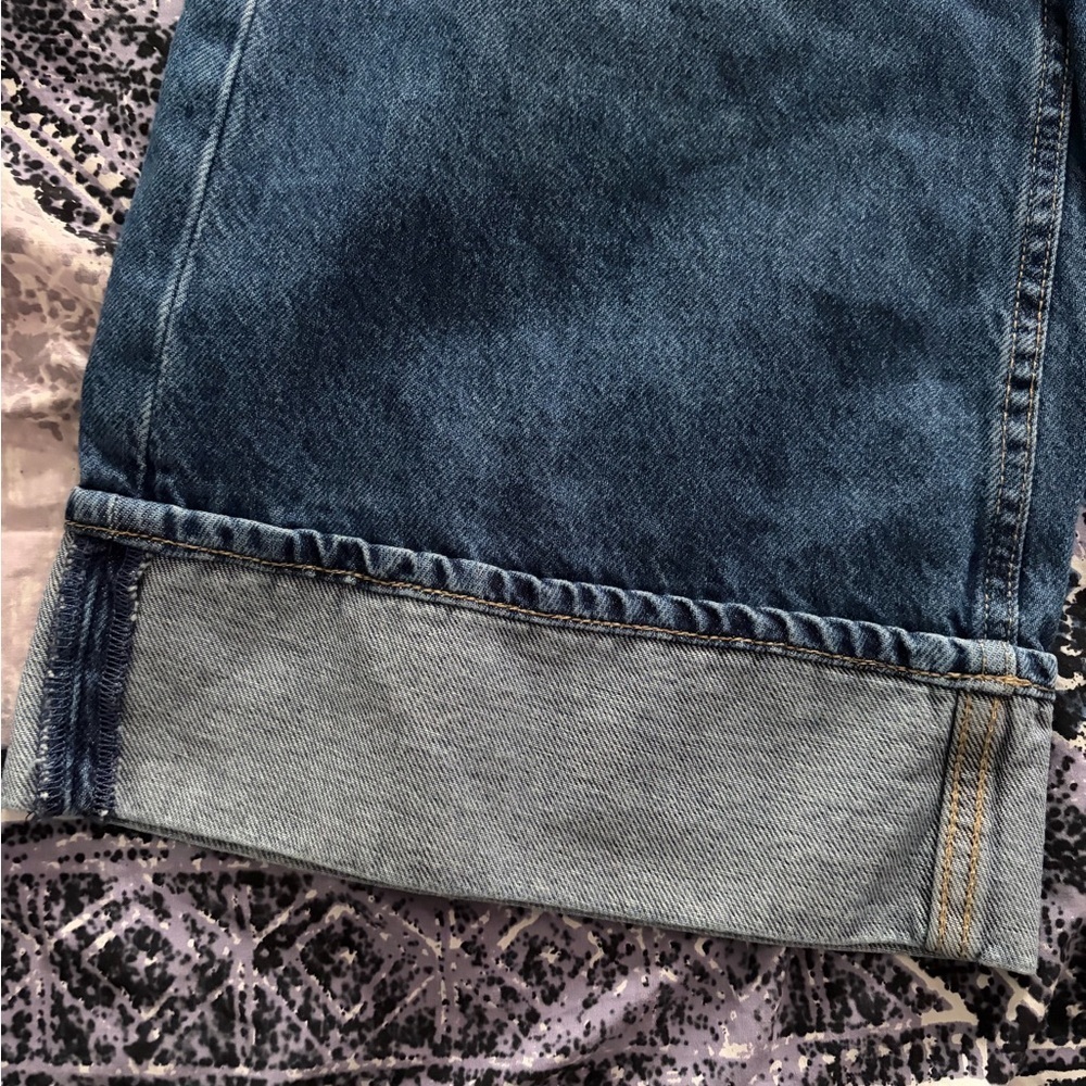 Gap Girls Boho Oversized Wide Leg Mid Rise Adjustable Waist Jeans Size 8 NWT - Picture 11 of 12